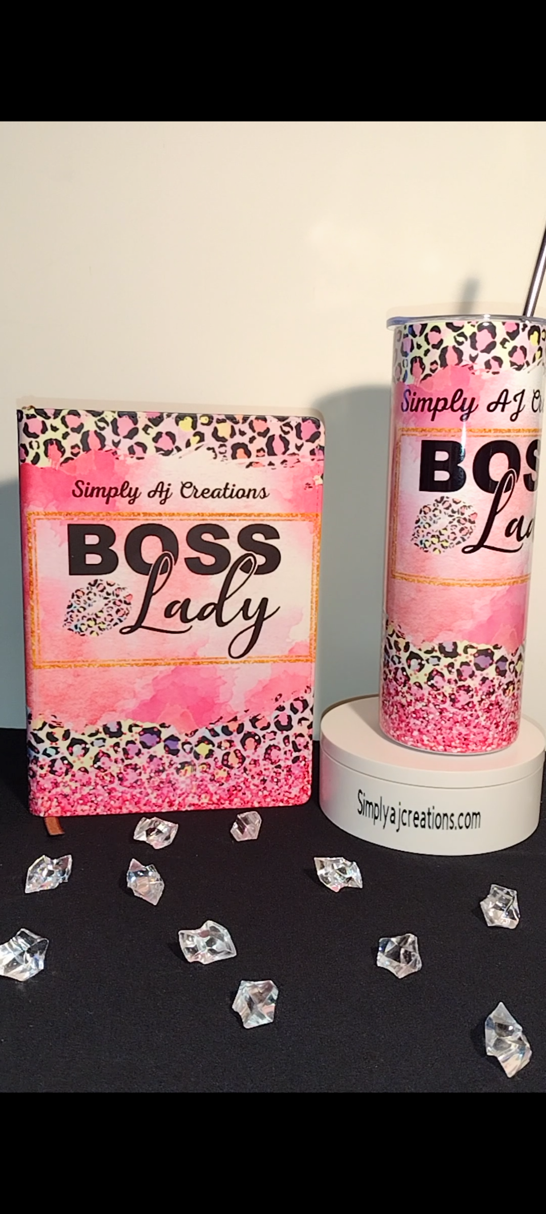 Customized Journal/Tumbler Set
