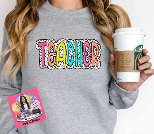 Teacher Crew neck