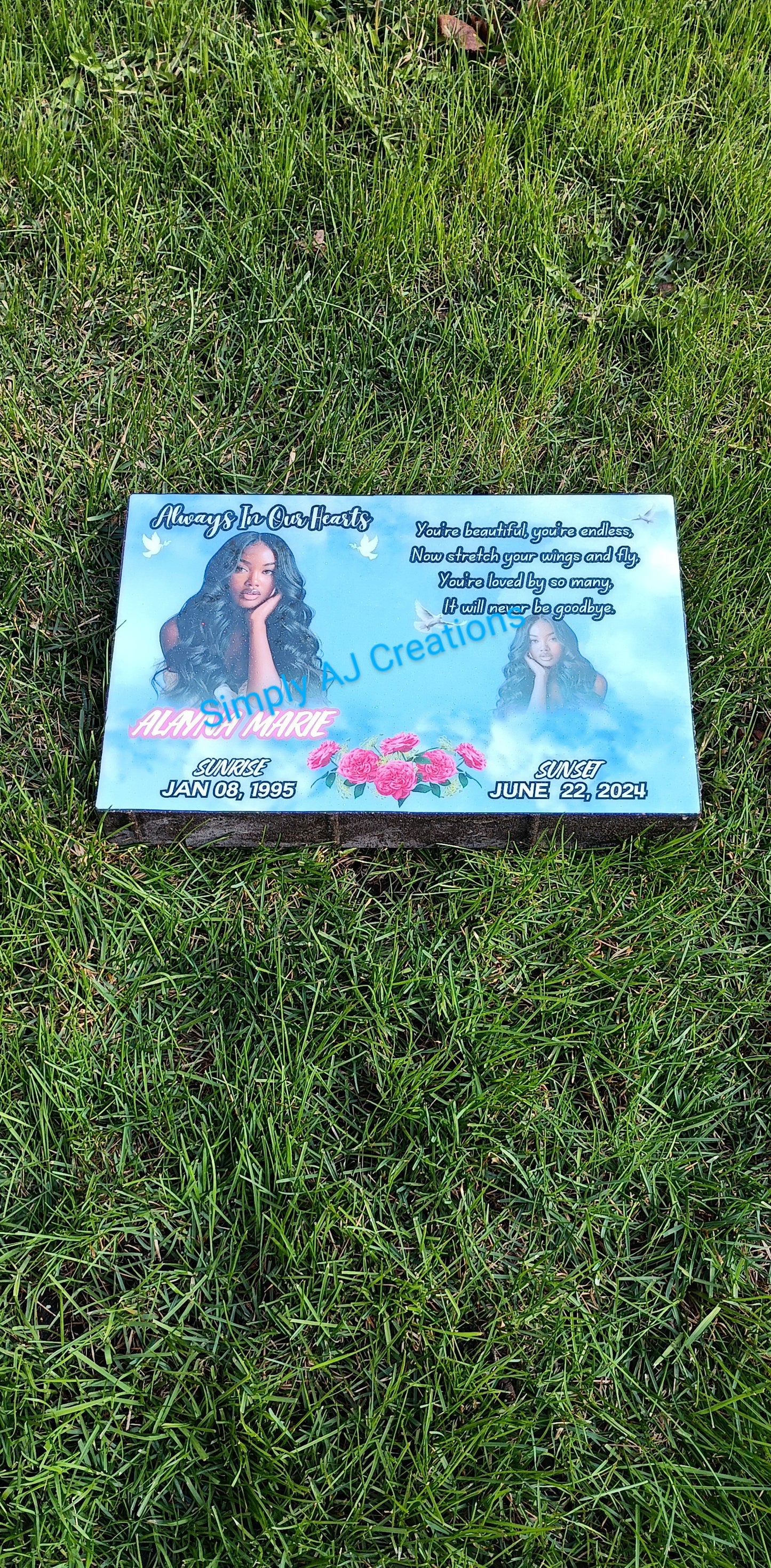 Headstone / Custom Full Color/ PICK UP ONLY