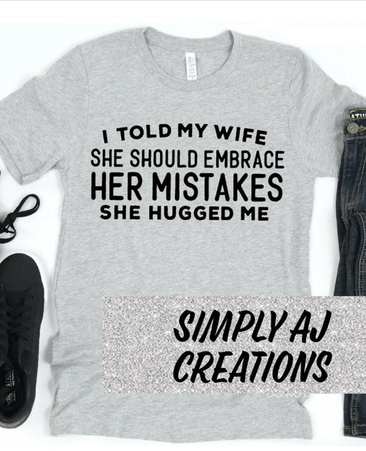 Embrace Mistakes