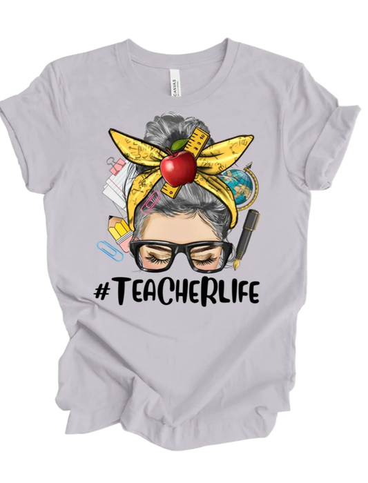 Teacher Life Gray