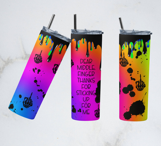 Middle Finger Tumbler
